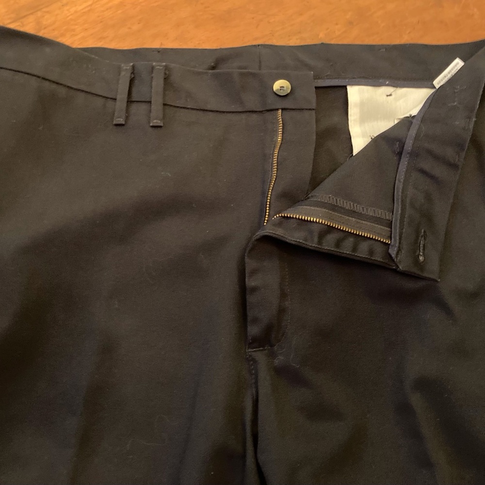 Men's vintage ebony cotton pants chinos